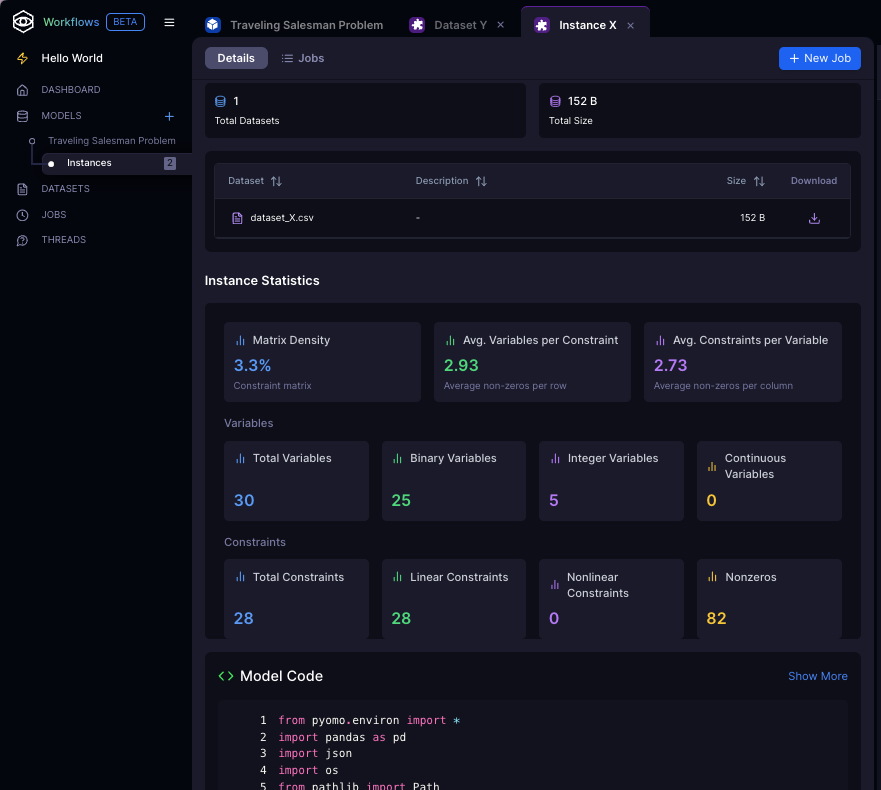 Instance Configuration
